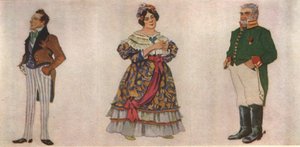 Khlestakov, Anna Andreevna, Gorodnichiy — Konstantin Yuon