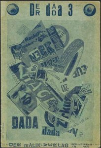 Cover For Der Dada, The Tire Travels The World — John Heartfield, Dada