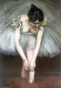Before The Ballet — Albert Ernest Carrier Belleuse