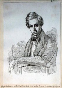 Frederic Sandys Etched By Himself In 1848 When He Was 19 Years Of Age — Anthony Frederick Augustus Sandys