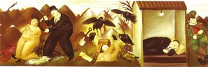 Le Meurtre D'anna Rosa Caderon — Fernando Botero