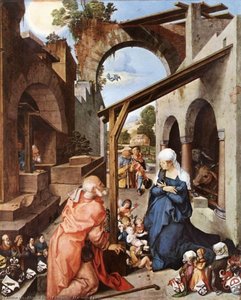 Paumgartner-altar (mitteltafel) — Albrecht Dürer