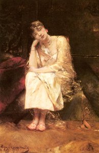 Contemplation — Jean-joseph Benjamin-constant
