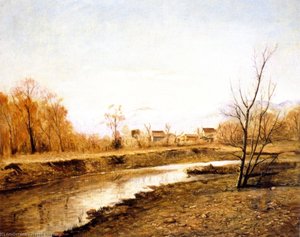 Platte River In Winter, Denver — Joseph Kleitsch