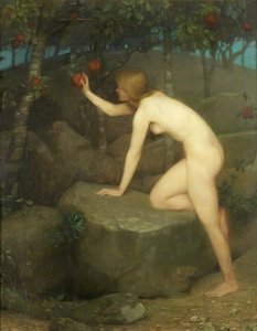 Eve (triptych, Centre Panel) — Thomas Millie Dow