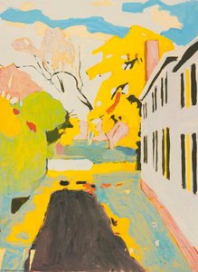 The Driveway — Fairfield Porter