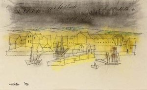 Untitled (hafen) — Lyonel Feininger