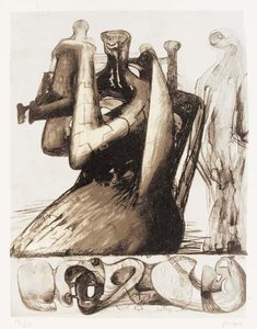 Mother And Child Shell — Henry Moore