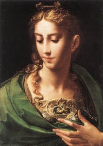 Palas Atenea — Parmigianino