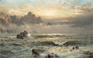 Morning's Mist, Guernsey — William Trost Richards