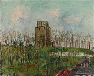 Donjon Street — Maurice Utrillo