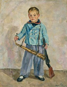 Boy With A Pipe (andron Mikhalkov) — Pyotr Konchalovsky