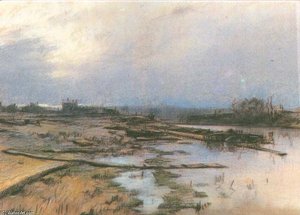 Landscape With River — Stanislaw Wyspianski