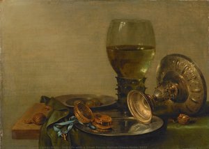 Still Life with a Silver Tazza, Willem Claesz Heda, 1630