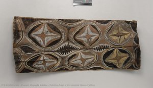 Painting From A Ceremonial House Ceiling — Yuanei, Abgwala Kalaba