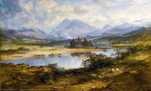 Kilchurn Castle, Loch Awe — Horatio Mcculloch