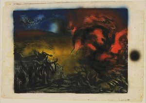 Landscape With Steer — Paul Jackson Pollock