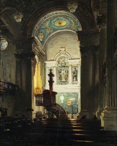 The Chancel, St Andrew's Parish Church, Glasgow — William Somerville Shanks
