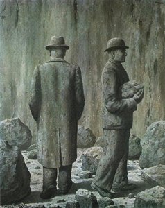 The Song Of The Violet,1951, Private — René Magritte, Surrealism