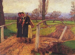 Gypsy Women On The Bridge (on The Way Home)