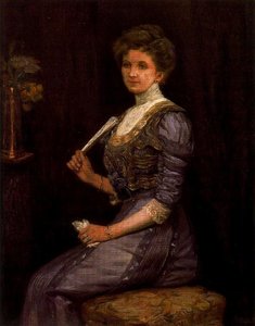 Portrait Of Jacinta Díaz De Mendívil Y Velasco — Ignacio Díaz Olano
