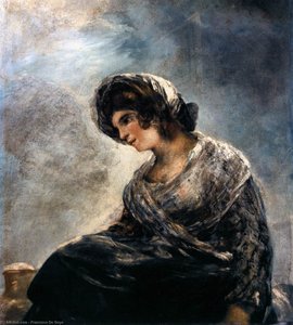 The Milkmaid Of Bordeaux — Francisco José De Goya Y Lucientes, Romanticism