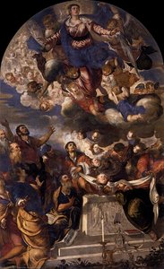 Die Annunkelung — Tintoretto (jacopo Comin), Barock