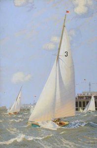 Yacht Regatta At Southend On Sea, Essex — Charles Pears