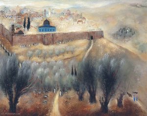 Jerusalem, (1951) — Reuven Rubin