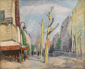 Boulevard De La Chapelle — Theophile Alexandre Steinlen