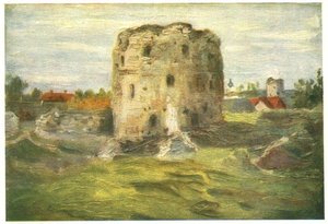 Pskov Towers — Nicholas Roerich