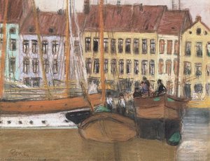 Port Of Fiume — József Rippl-rónai