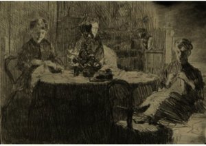 Around The Table — Julian Alden Weir