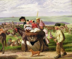 At The Seaside — Arthur Boyd Houghton