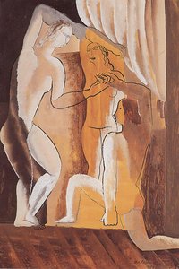 Three Women In An Interior — Ossip Zadkine