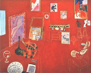Red Studio (l'atelier Rouge), Moma Ny — Henri Matisse, Post-impressionism