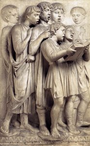 Cantoria: linkes Seitenrelief