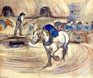 Threshing — Robert Polhill Bevan