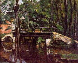 Die Brücke Von Maincy — Paul Cézanne