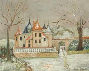 The Small Castle In The Snow — Maurice Utrillo