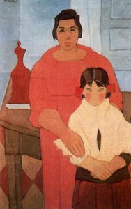 Pilar And Antoñita — Rafael Barradas