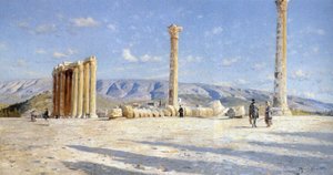 Athenian Ruins — Peder Mørk Mønsted