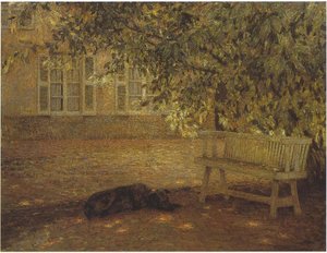 Le Banc — Henri Le Sidaner