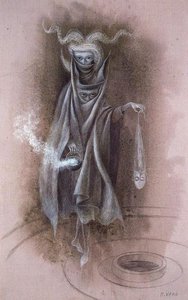 Woman Leaving The Psychoanalist 1 — Remedios Varo