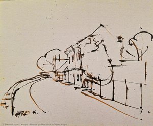 House On The Bank Of River Kupa — Krupa