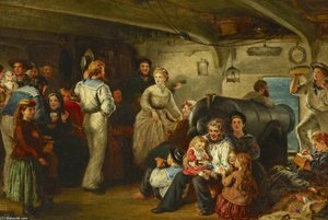 A Scene Between Decks