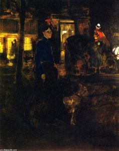 Street Scene, Paris — Alfred Henry Maurer