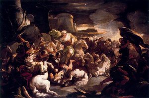 Semiramis In Babylon — Luca Giordano