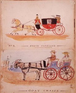 The State Carriage And The Goat Chaise — William Francis Freelove