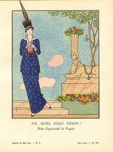 Ah, Quel Beau Temps — Georges Barbier